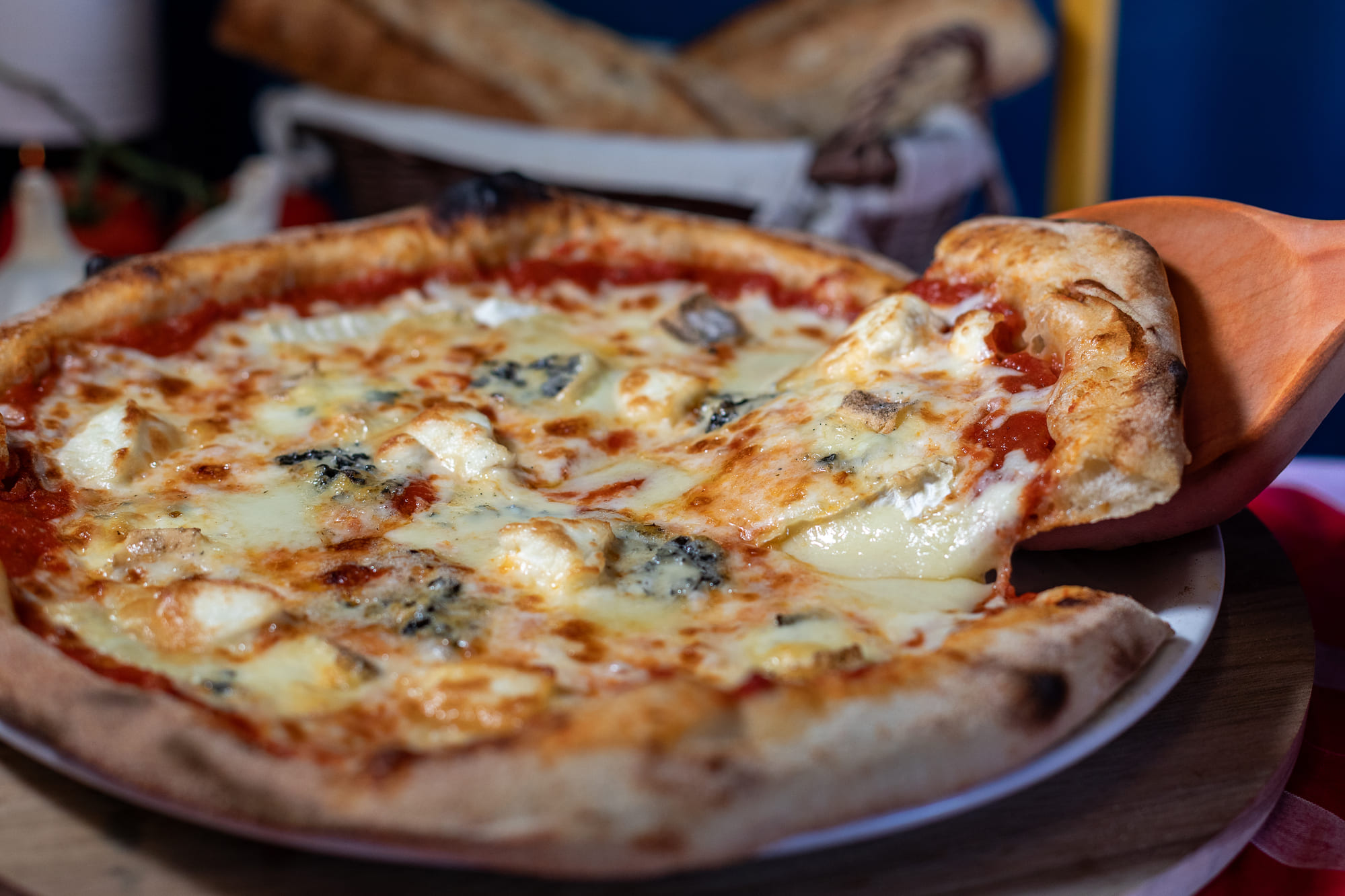 pizza fromage lanton